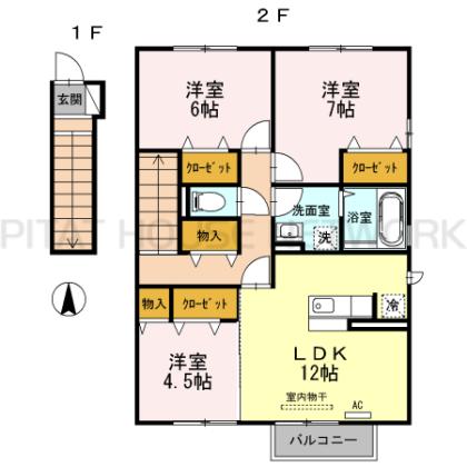  間取り図写真