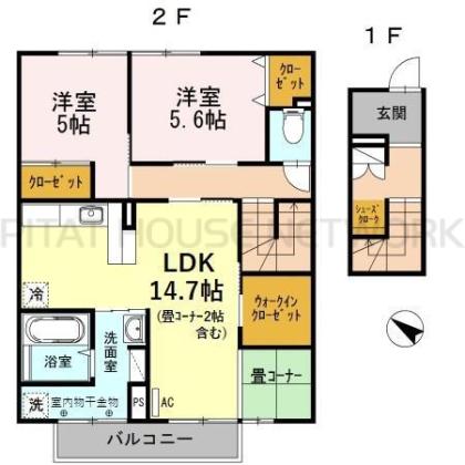  間取り図写真