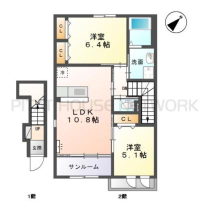  間取り図写真