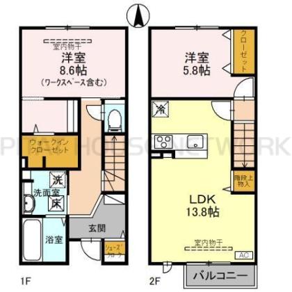  間取り図写真