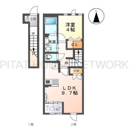  間取り図写真