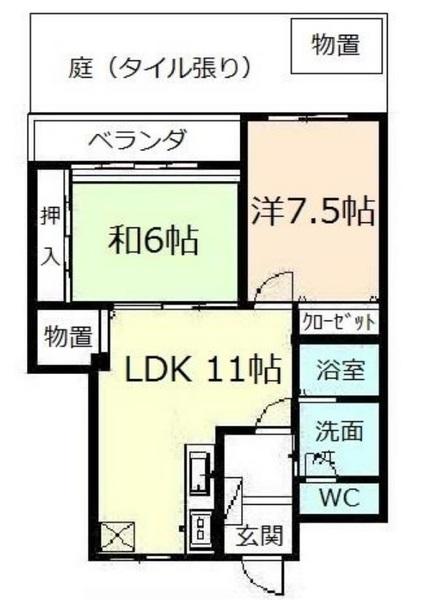  間取り図写真