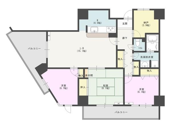  間取り図写真