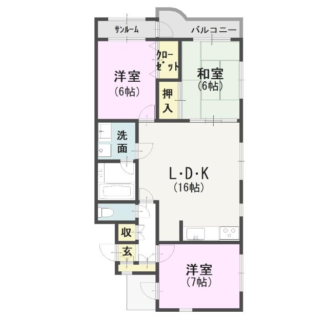  間取り図写真