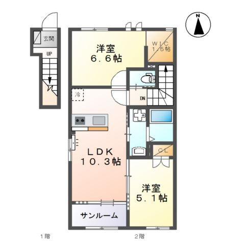  間取り図写真