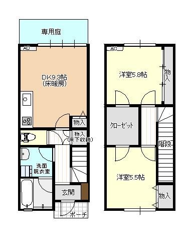  間取り図写真
