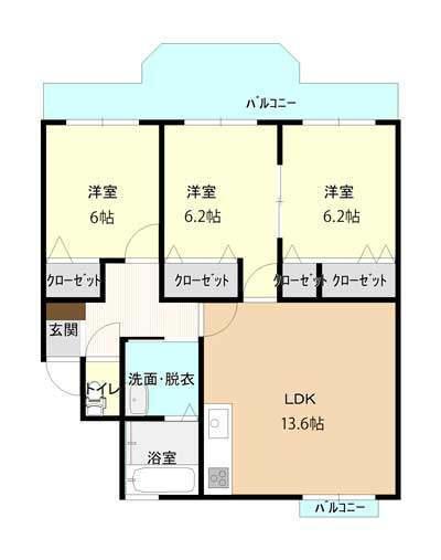  間取り図写真
