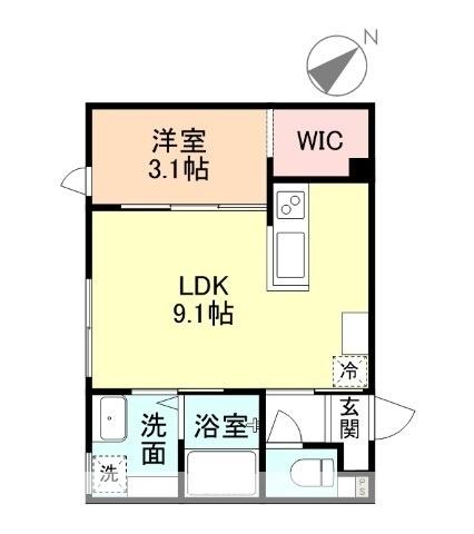 repot（208） 間取り図画像