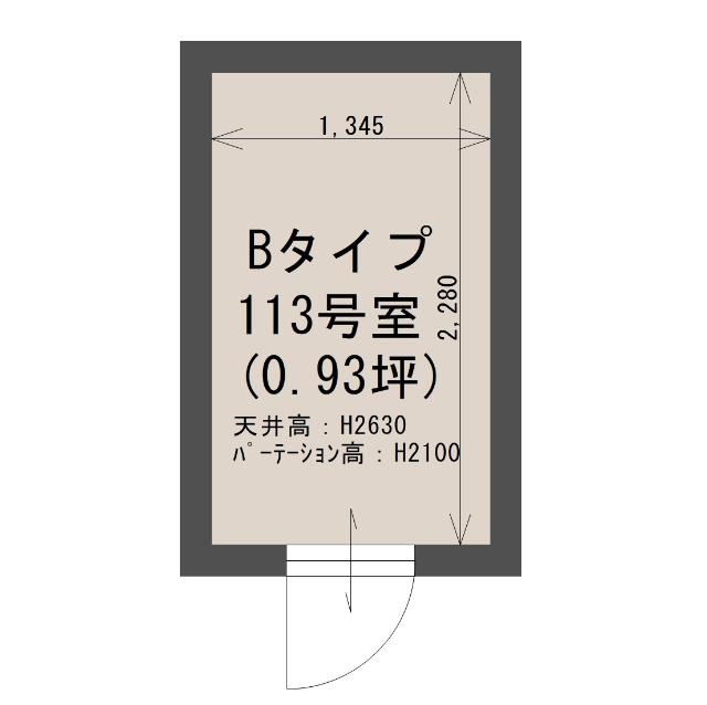 トランクREVO 間取り図画像