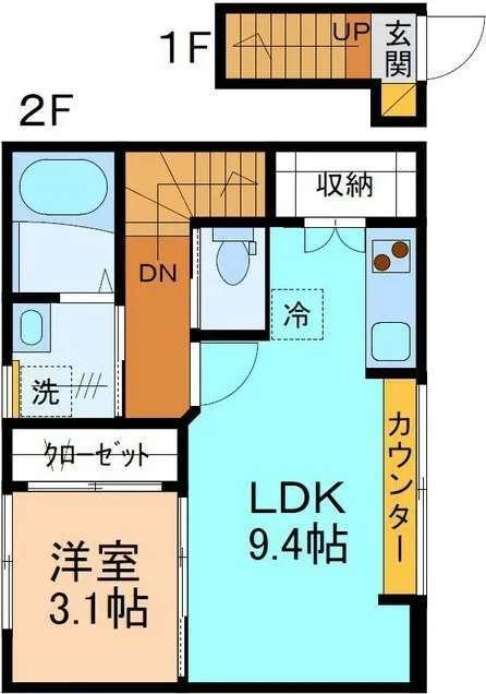 インテグラル　ブリージョ（203） 間取り図画像