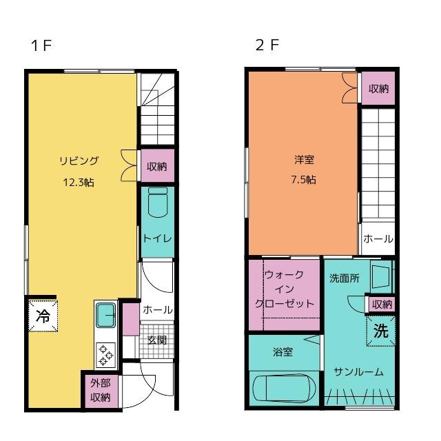 Grasse　Ⅱ（3） 間取り図画像