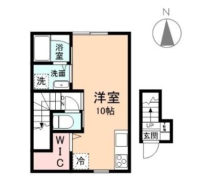 ＥｄｇｅＭｏｍｅｎｔ婦中（202） 間取り図画像
