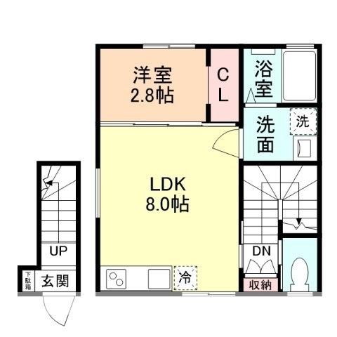 RIMOWA下轡田（207） 間取り図画像
