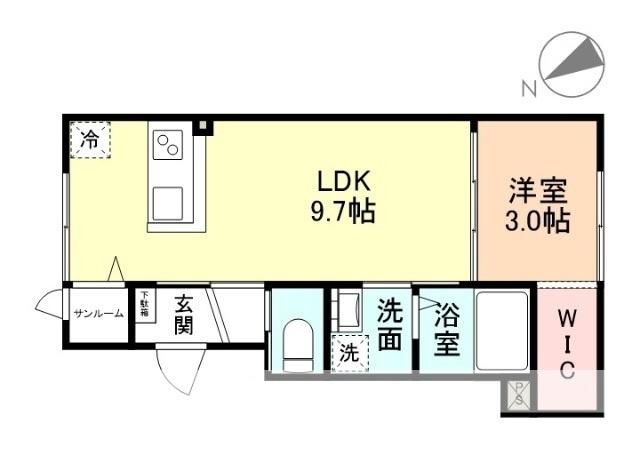 Ｆｅｌｉｃｅ久方Ⅰ（102） 間取り図画像