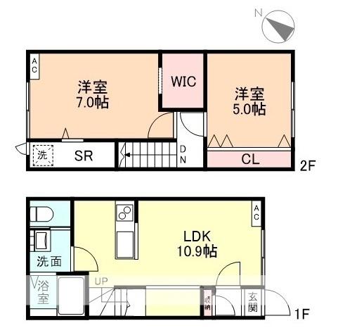 olaf（H） 間取り図画像