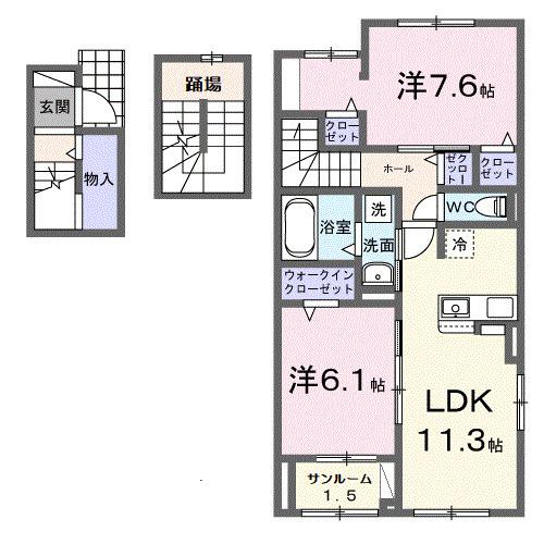  間取り図写真