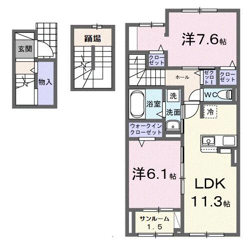  間取り図写真