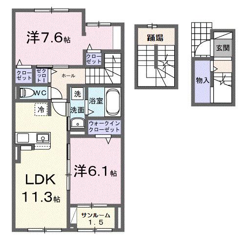  間取り図写真