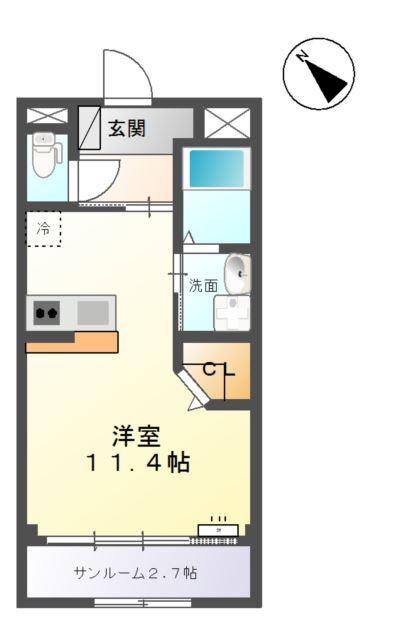 シュメール 間取り図画像