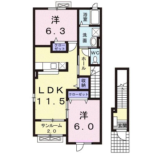  間取り図写真