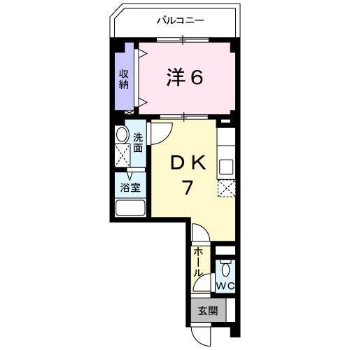 エヴァー・フォーレ（301） 間取り図画像