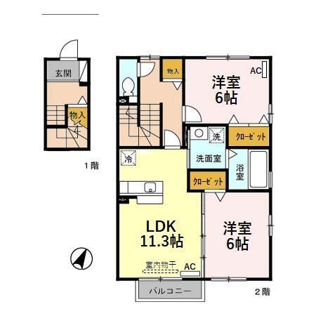 間取り図写真