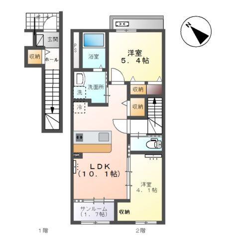  間取り図写真