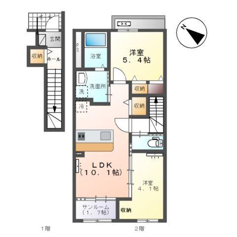  間取り図写真
