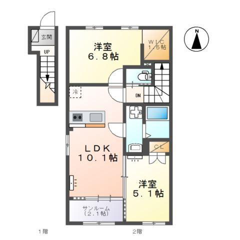  間取り図写真