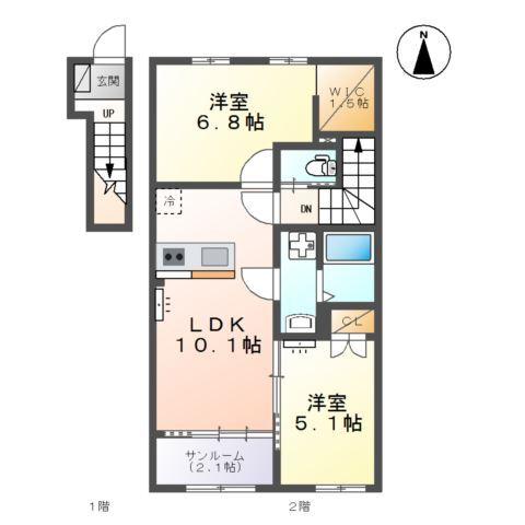  間取り図写真