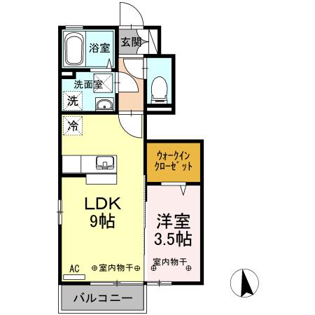 D-room本郷町（110） 間取り図画像