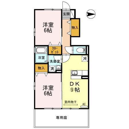 ララ（105） 間取り図画像