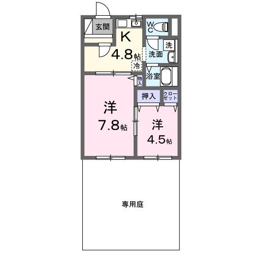 Ｊ・フローレンス（102） 間取り図画像