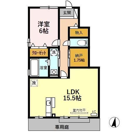 ソルジェンテ（105） 間取り図画像