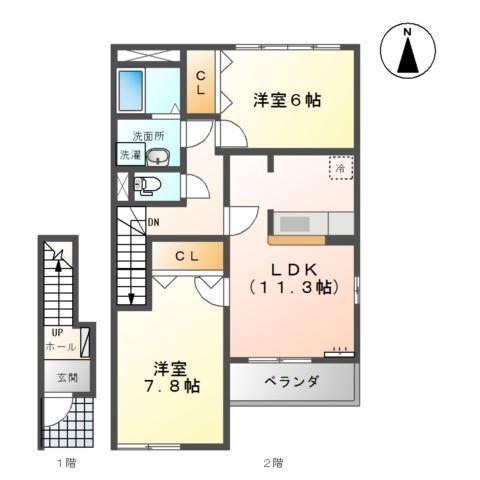 グレイシャス 間取り図画像