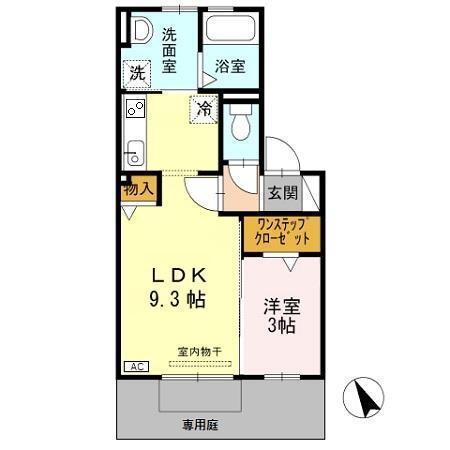 ドリームハイツ（102） 間取り図画像