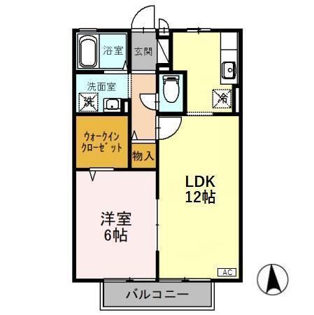 グラン メイゾン（201） 間取り図画像