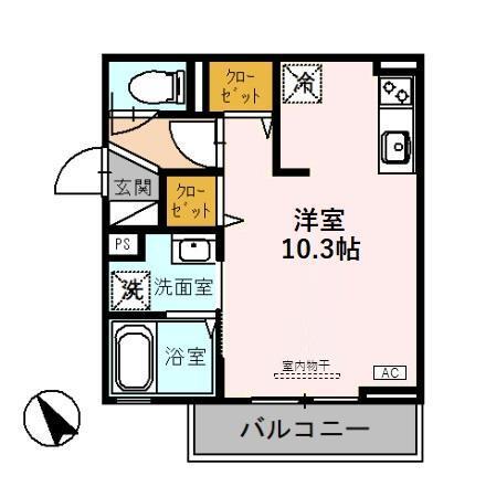 AR環水（アクアレイディアント）（305） 間取り図画像