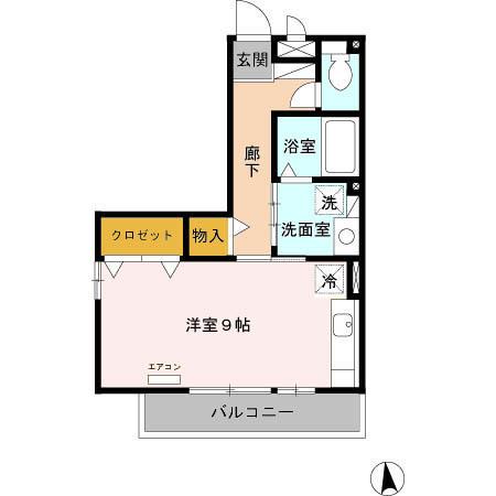 Ｍ’ｓハイム（206） 間取り図画像