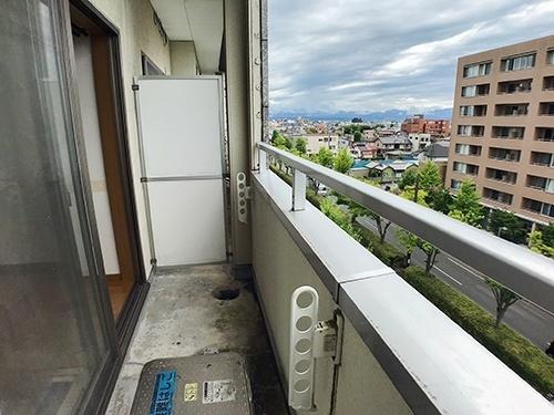 コンチネンタル星井町（5A） バルコニー