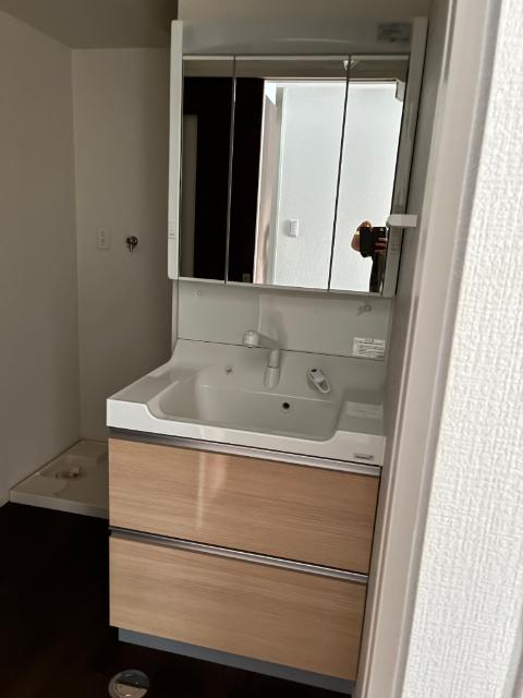 富山市星井町マンション 洗面