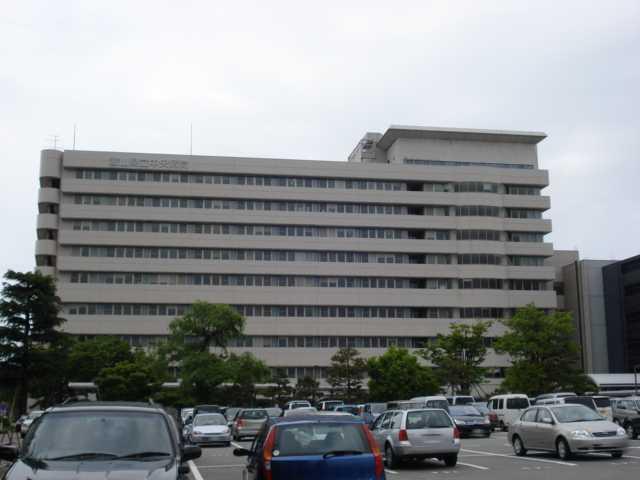 富山県立中央病院：1831m