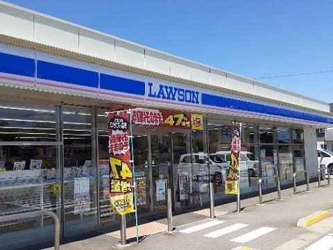ローソン富山中川原店：81m