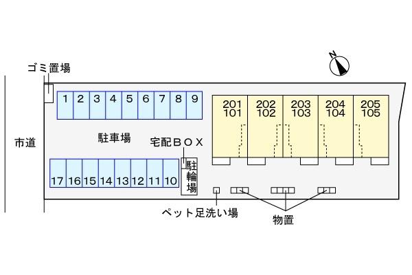 プルミエール手屋Ⅳ（101） 駐車場