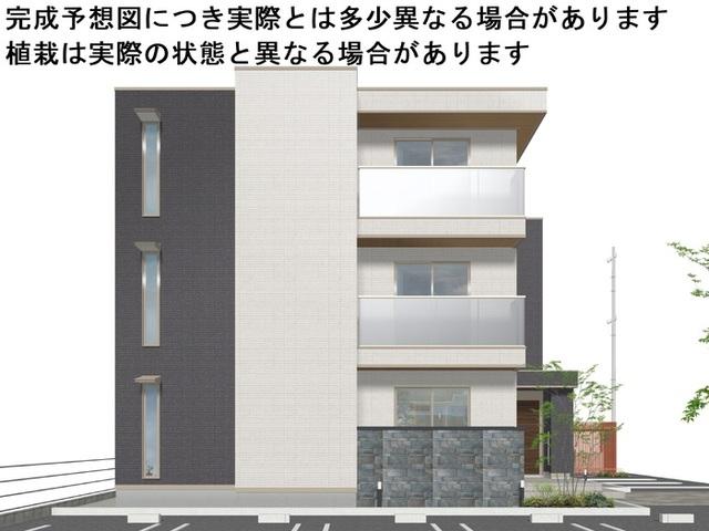  新築 3階建の賃貸物件