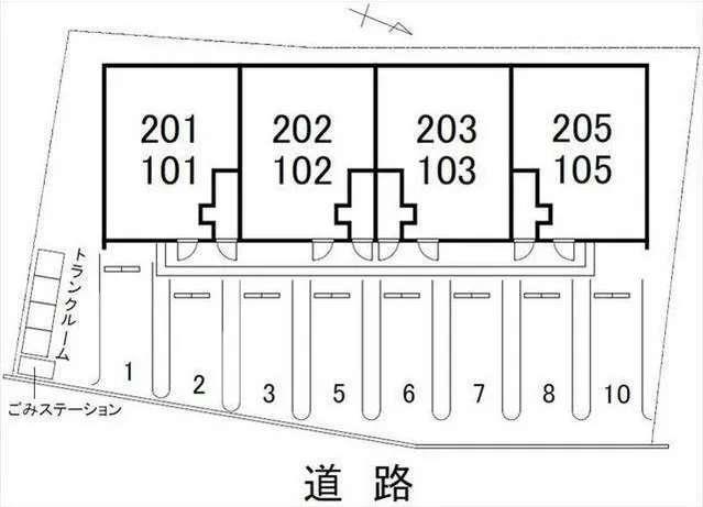RiVi（201） 駐車場