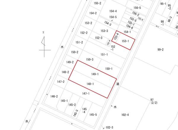 射水市本町2丁目住居付きビル 土地画像