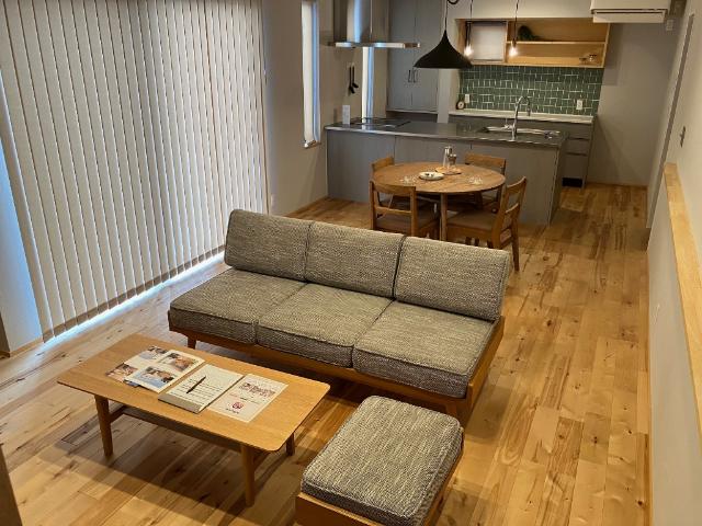 布瀬本町モデルハウス リビング