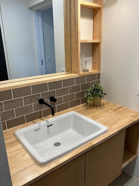 布瀬本町モデルハウス 洗面