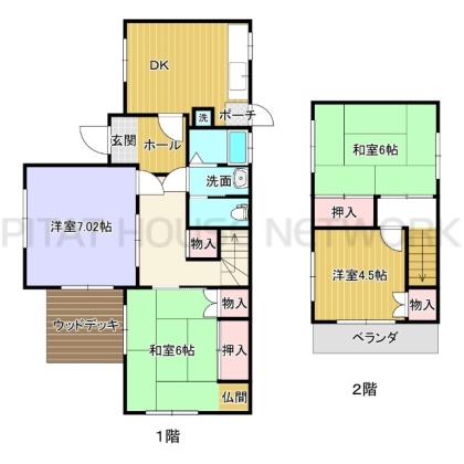  間取り図写真